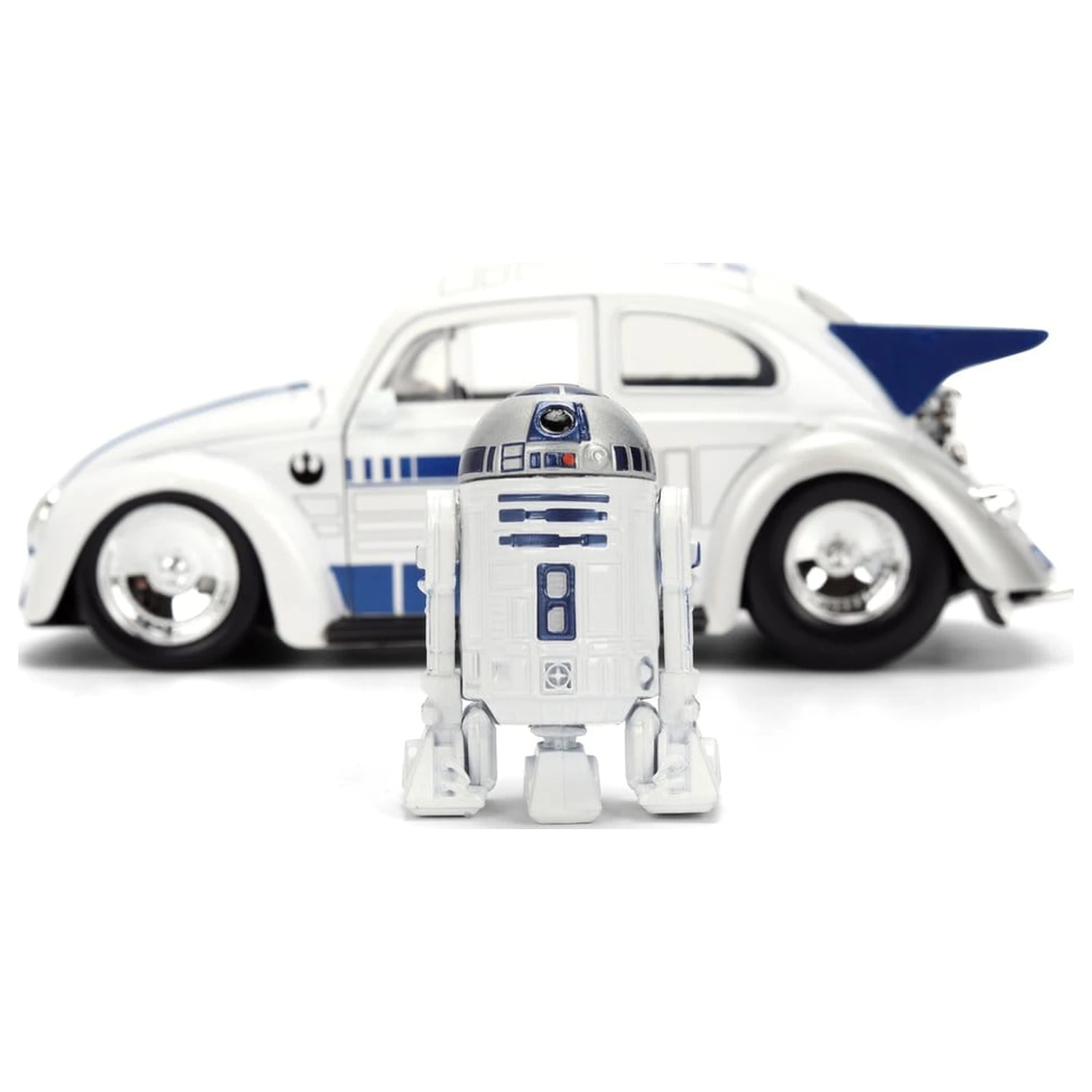 Star Wars Diecast Model 1:24 R2-D2 1959 VW Drag Beetle fotografija proizvoda