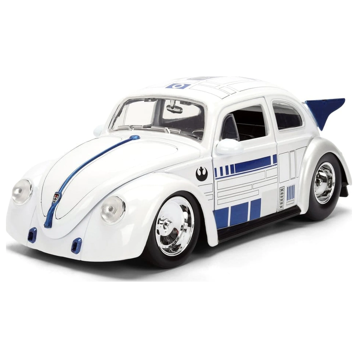 Star Wars Diecast Model 1:24 R2-D2 1959 VW Drag Beetle fotografija proizvoda
