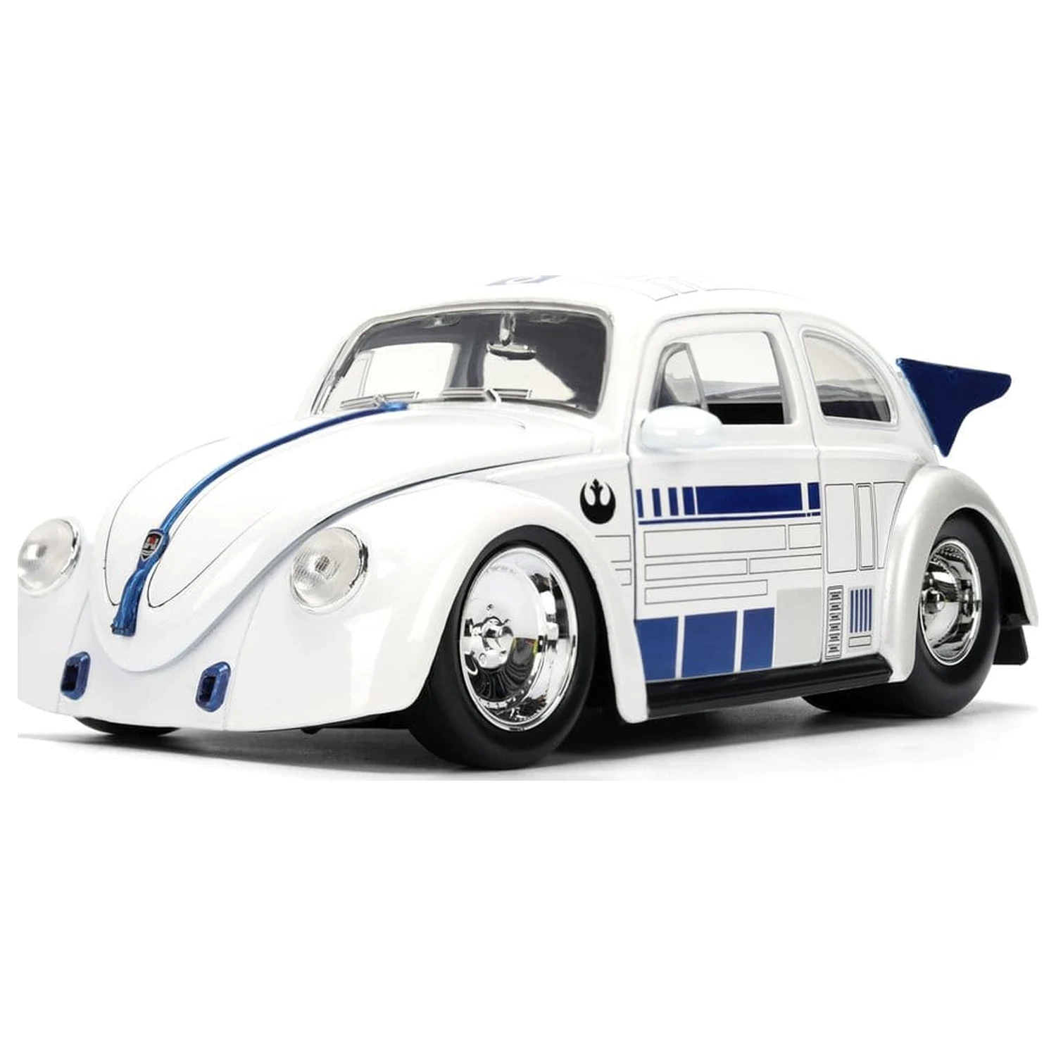 Star Wars Diecast Model 1:24 R2-D2 1959 VW Drag Beetle fotografija proizvoda