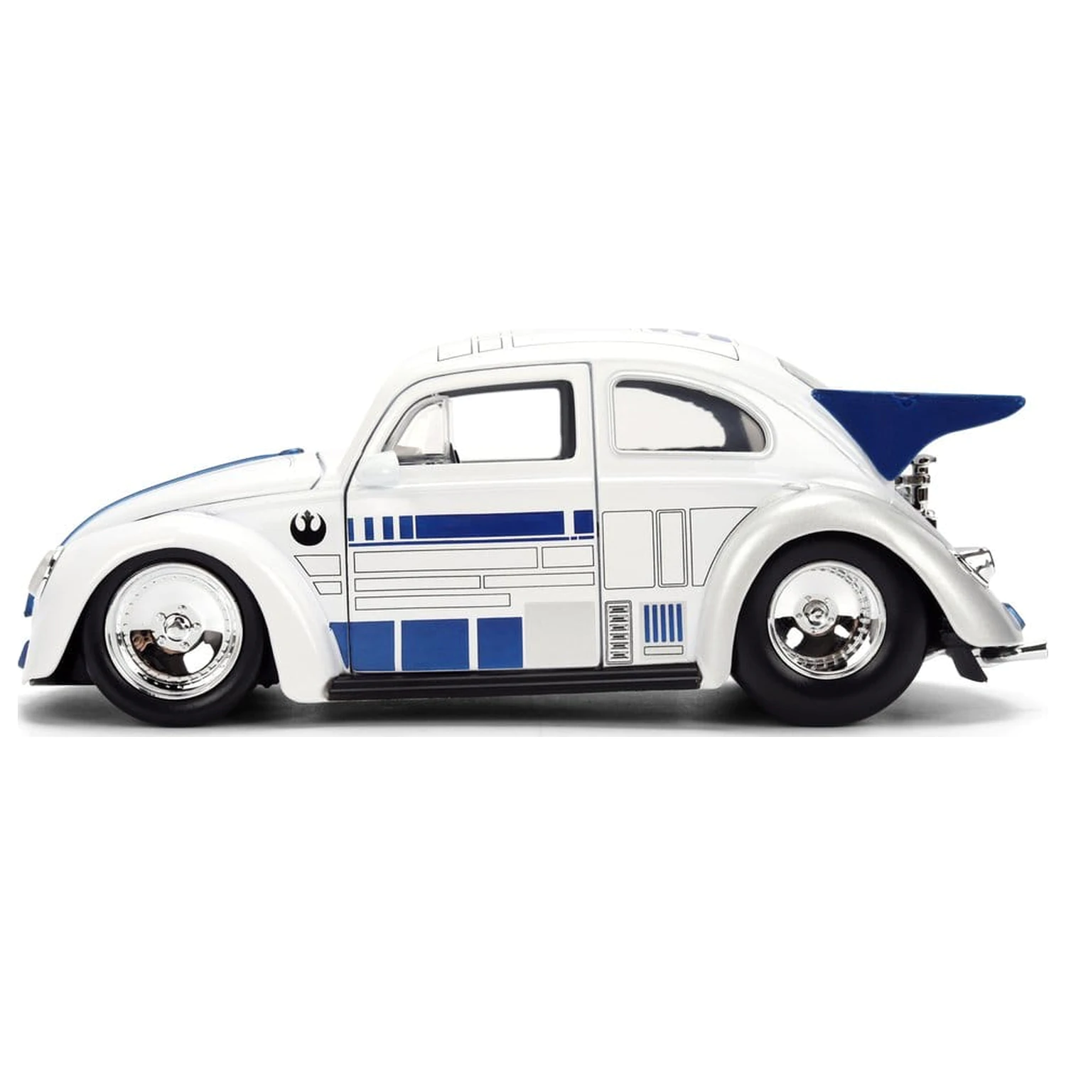 Star Wars Diecast Model 1:24 R2-D2 1959 VW Drag Beetle fotografija proizvoda
