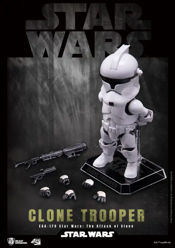 Star Wars Egg Attack Action Figure Clone Trooper 16 cm fotografija proizvoda