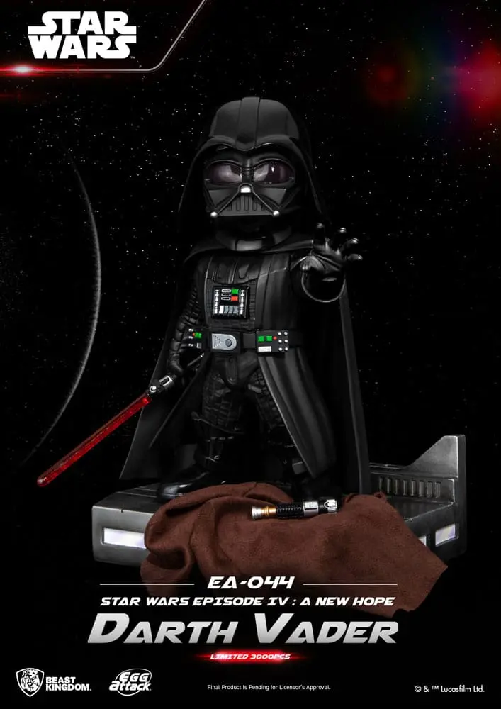 Star Wars Egg Attack kipić Darth Vader Epizoda IV 25 cm fotografija proizvoda