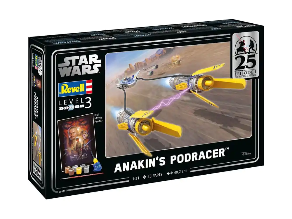 Star Wars Episode I Model Kit poklon set 1/31 Anakinov trkaći bolid 40 cm fotografija proizvoda