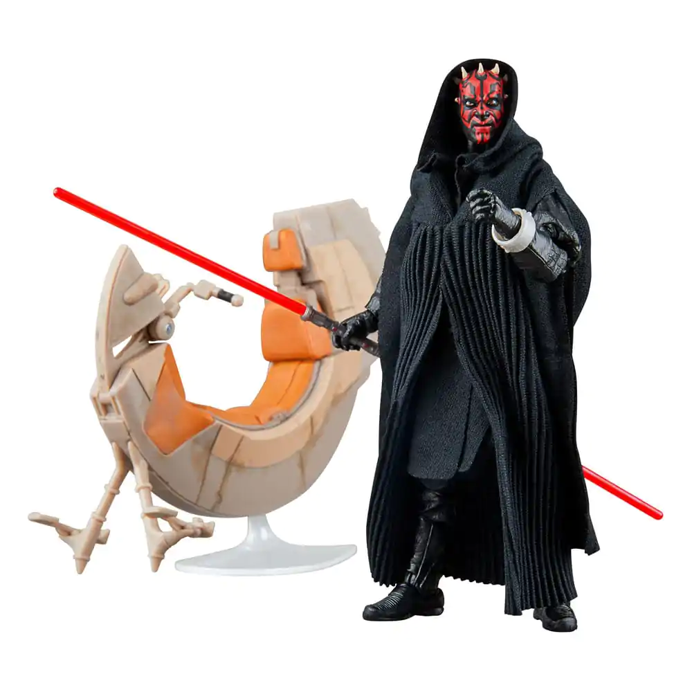 Star Wars Episode I Black Series vozilo s akcijskom figurom Darth Maul & Sith Speeder SDCC 2024 fotografija proizvoda