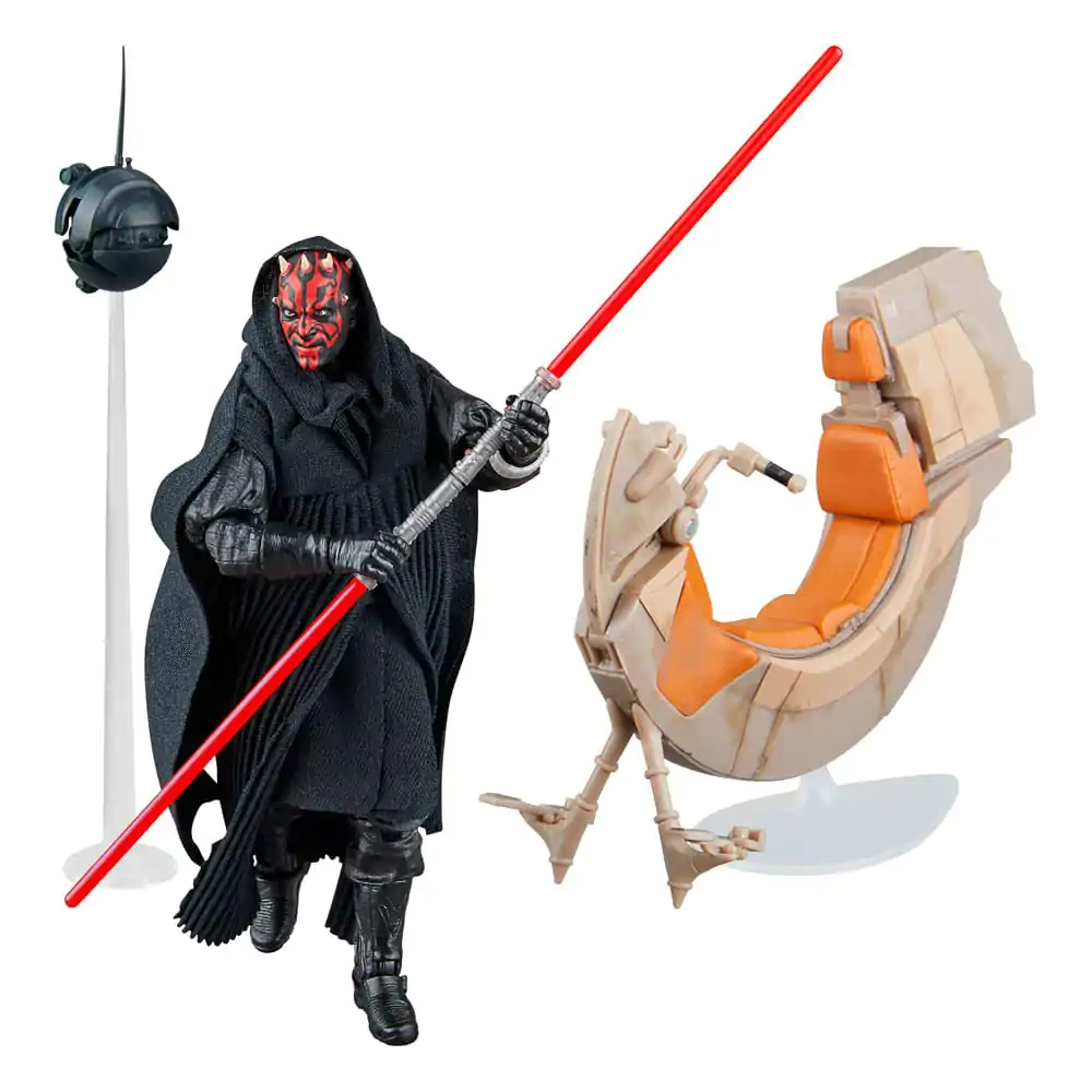 Star Wars Episode I Black Series vozilo s akcijskom figurom Darth Maul & Sith Speeder SDCC 2024 fotografija proizvoda