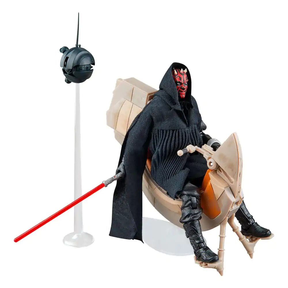 Star Wars Episode I Black Series vozilo s akcijskom figurom Darth Maul & Sith Speeder SDCC 2024 fotografija proizvoda