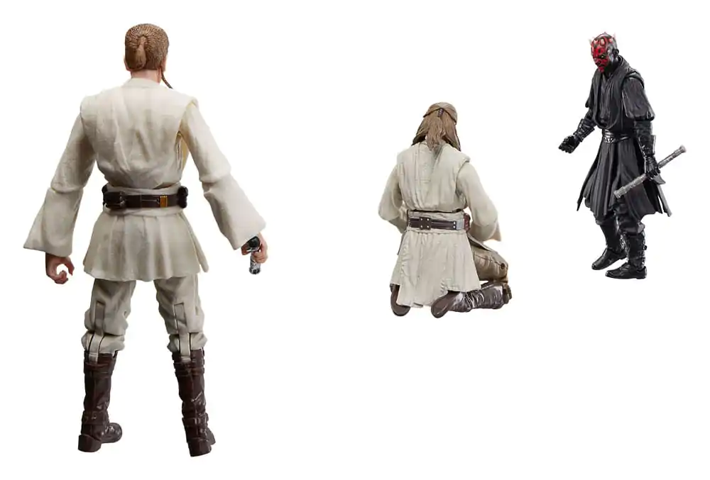 Star Wars Episode I Black Series akcijska figura 3-Pack Qui-Gon Jinn, Darth Maul, Obi-Wan Kenobi 15 cm fotografija proizvoda