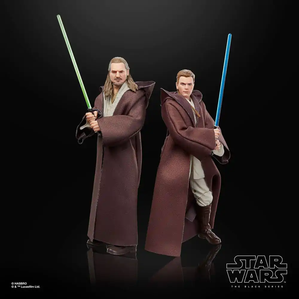 Star Wars Episode I Black Series akcijska figura 3-Pack Qui-Gon Jinn, Darth Maul, Obi-Wan Kenobi 15 cm fotografija proizvoda