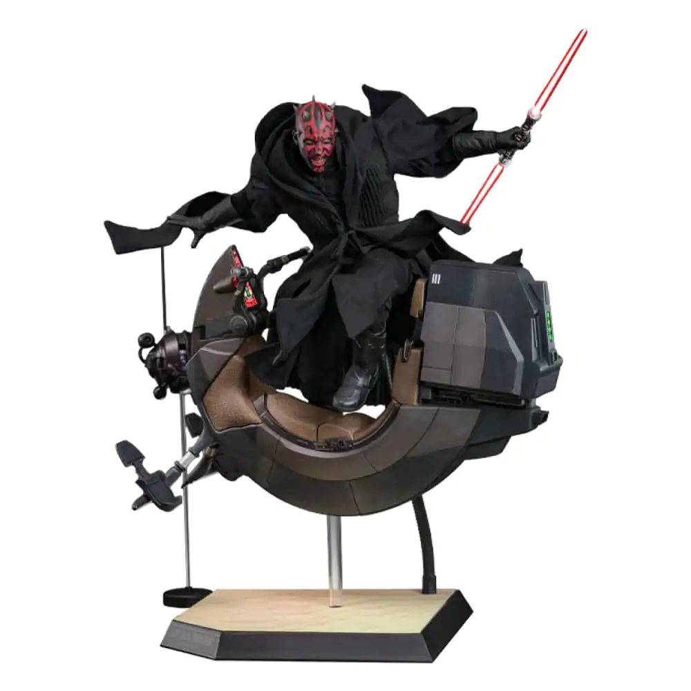 Star Wars Episode I Movie Masterpiece akcijska figura 1/6 Darth Maul s Sith Speederom 29 cm fotografija proizvoda