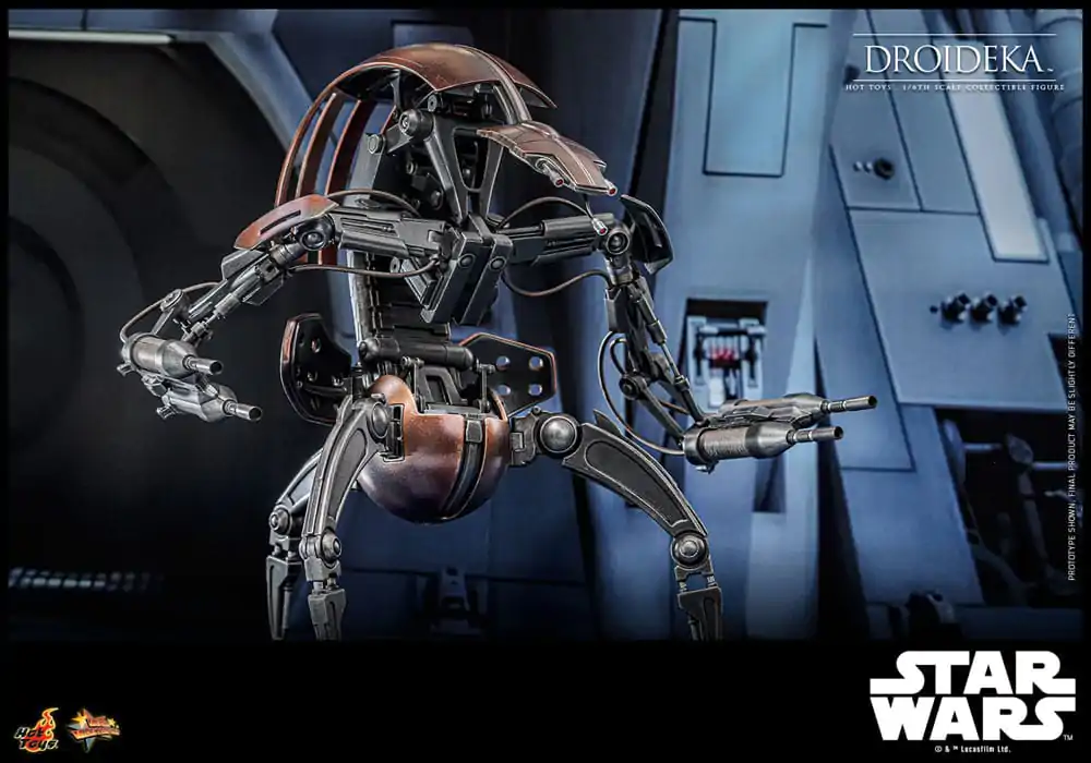 Star Wars Episode I Movie Masterpiece akcijska figura 1/6 Droideka 27 cm fotografija proizvoda