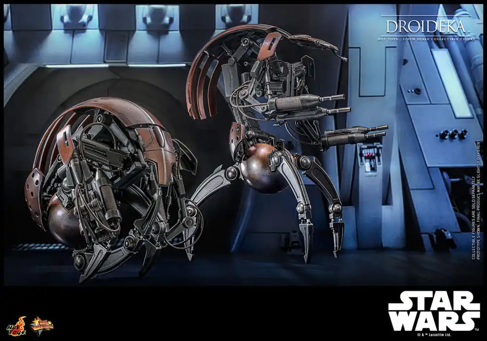 Star Wars Episode I Movie Masterpiece akcijska figura 1/6 Droideka 27 cm fotografija proizvoda