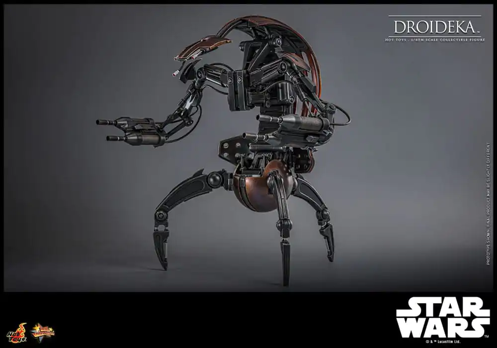 Star Wars Episode I Movie Masterpiece akcijska figura 1/6 Droideka 27 cm fotografija proizvoda