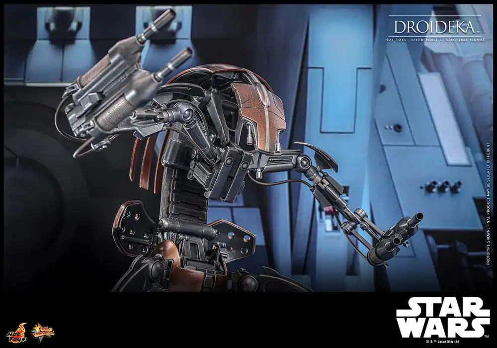 Star Wars Episode I Movie Masterpiece akcijska figura 1/6 Droideka 27 cm fotografija proizvoda