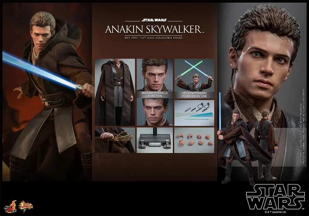 Star Wars: Episode II Akcijska figura 1/6 Anakin Skywalker 31 cm fotografija proizvoda