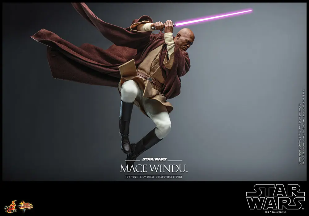 Star Wars: Episode II akcijska figura 1/6 Mace Windu 32 cm fotografija proizvoda