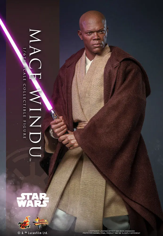 Star Wars: Episode II akcijska figura 1/6 Mace Windu 32 cm fotografija proizvoda