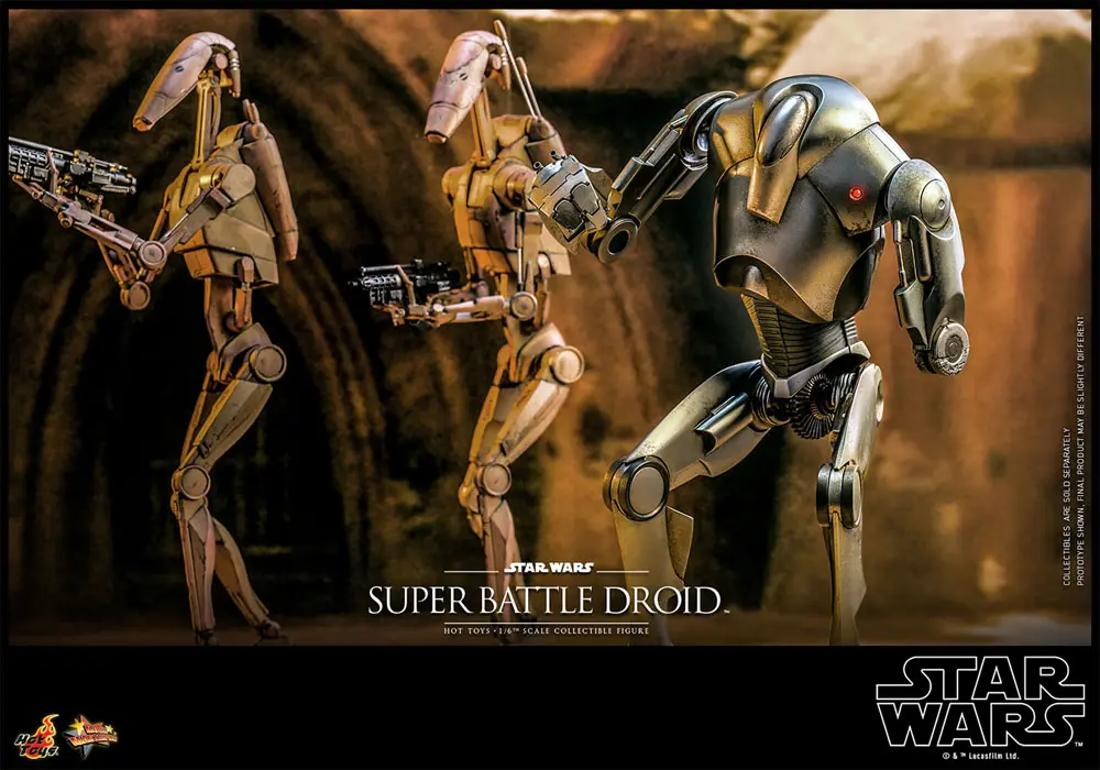 Star Wars: Episode II 1/6 Figura Super Battle Droid 32 cm fotografija proizvoda