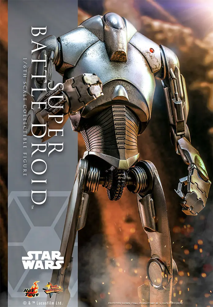 Star Wars: Episode II 1/6 Figura Super Battle Droid 32 cm fotografija proizvoda