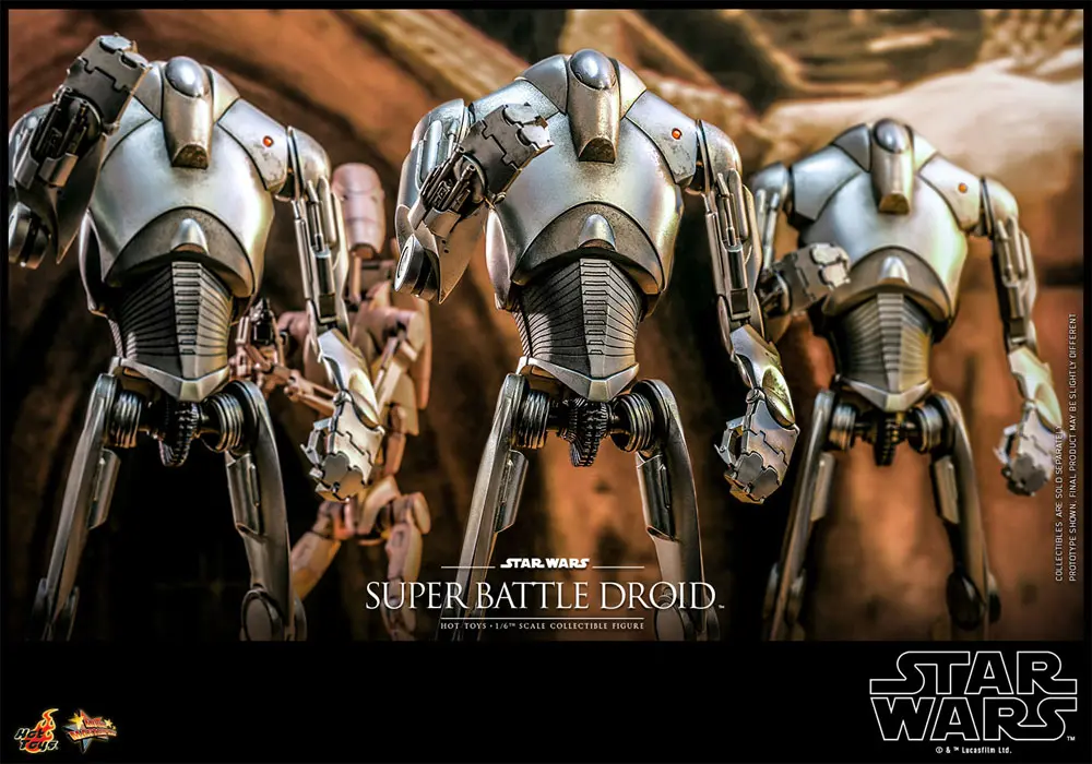 Star Wars: Episode II 1/6 Figura Super Battle Droid 32 cm fotografija proizvoda