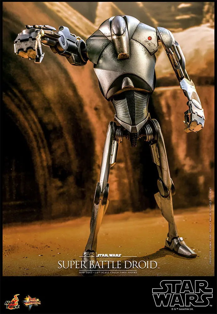 Star Wars: Episode II 1/6 Figura Super Battle Droid 32 cm fotografija proizvoda