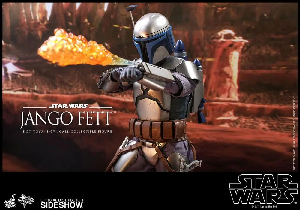 Star Wars Episode II Movie Masterpiece akcijska figura 1/6 Jango Fett 30 cm fotografija proizvoda