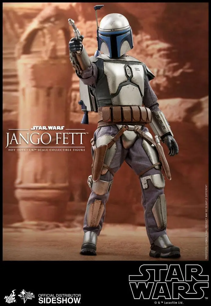 Star Wars Episode II Movie Masterpiece akcijska figura 1/6 Jango Fett 30 cm fotografija proizvoda