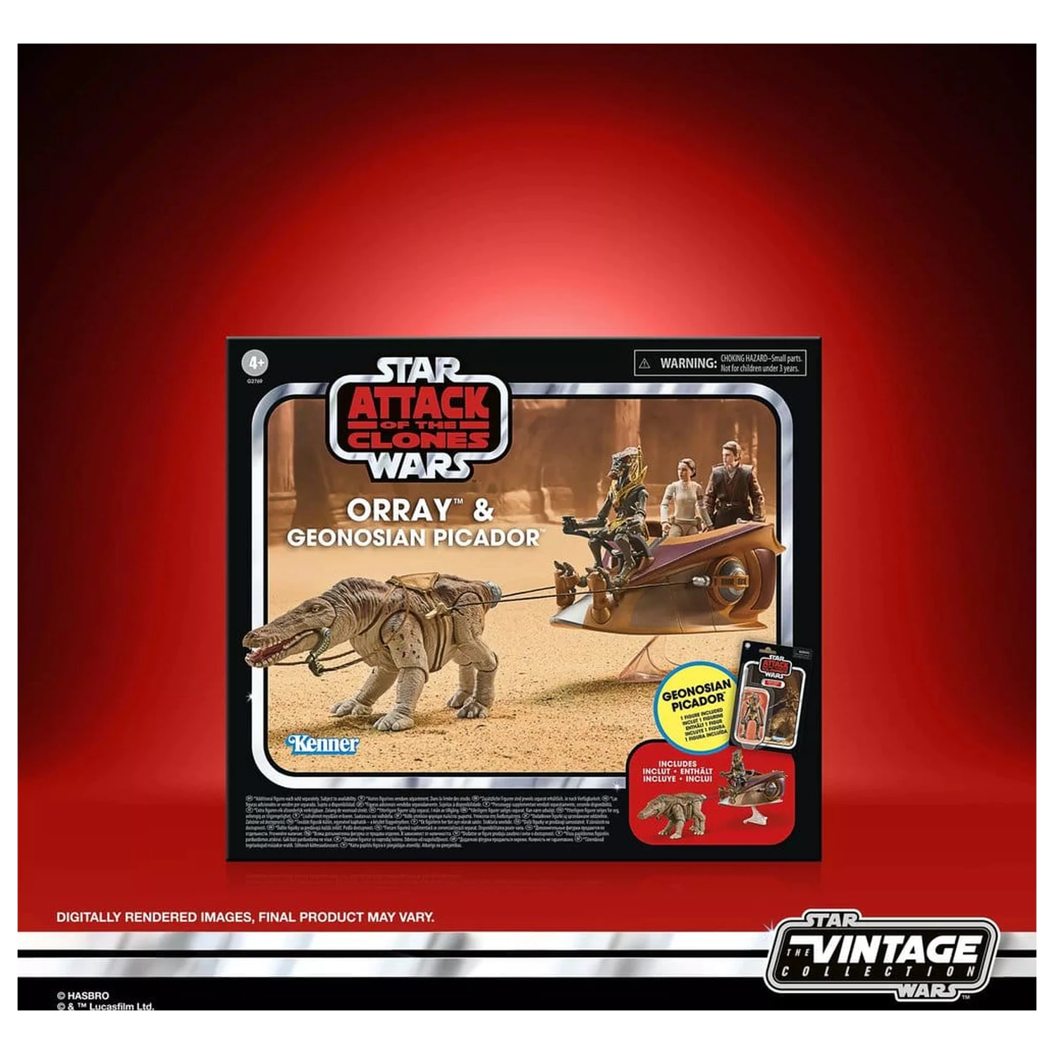 Star Wars Episode II Vintage Collection akcijska figura 2-paket Orray & Geonosian Picador 10 cm fotografija proizvoda