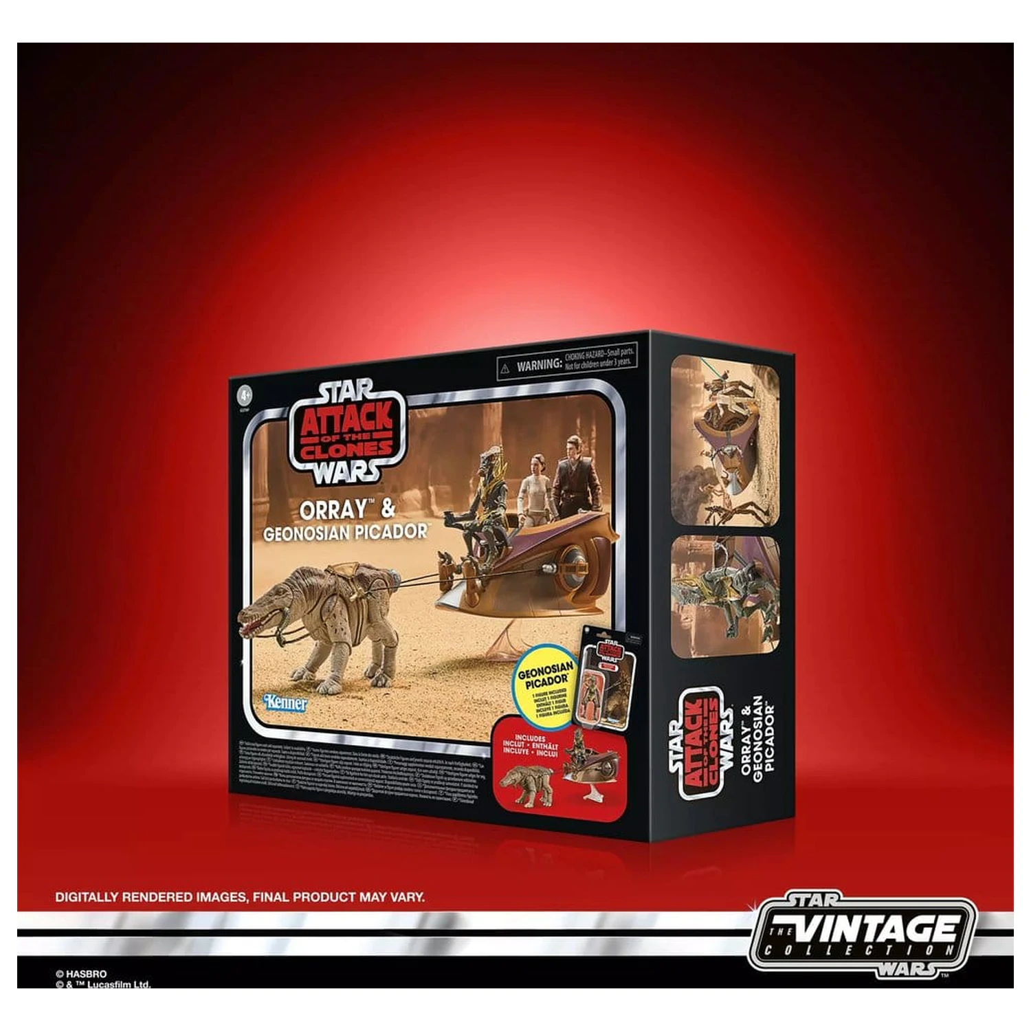 Star Wars Episode II Vintage Collection akcijska figura 2-paket Orray & Geonosian Picador 10 cm fotografija proizvoda