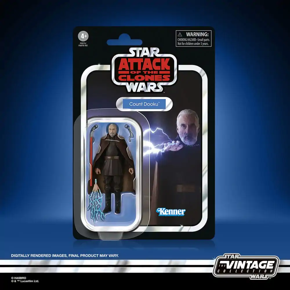 Star Wars Episode II Vintage Collection akcijska figura Count Dooku 10 cm fotografija proizvoda