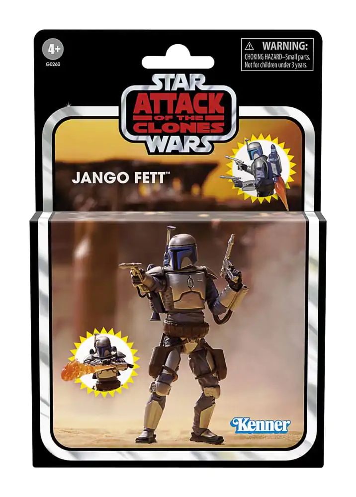 Star Wars Episode II Vintage Collection akcijska figura Jango Fett 10 cm fotografija proizvoda