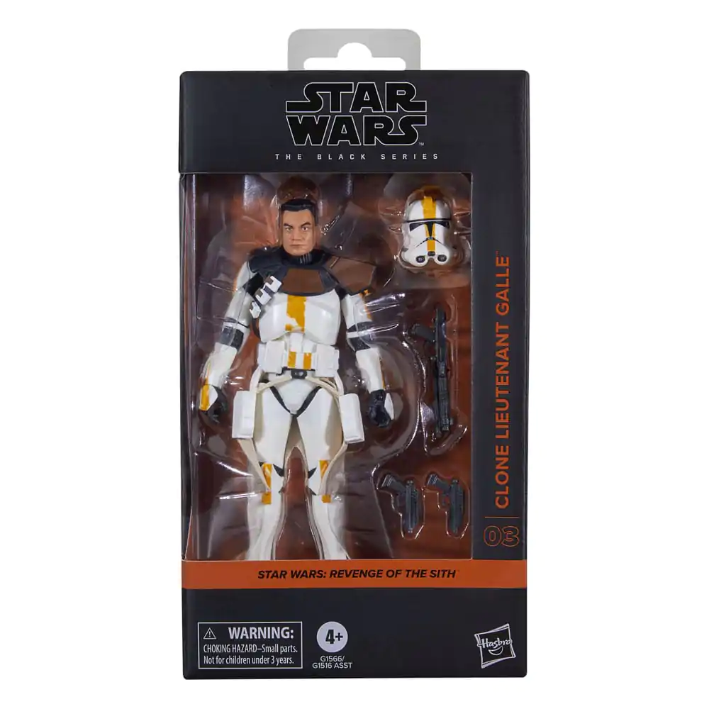 Star Wars Episode III Black Series Akcijska figura Clone Lieutenant Galle 15 cm fotografija proizvoda