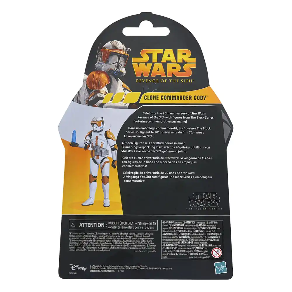 Star Wars Episode III Black Series akcijska figura Commander Cody 15 cm fotografija proizvoda