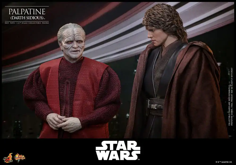Star Wars: Episode III - Revenge of the Sith akcijska figura 1/6 Palpatine (Darth Sidious) 29 cm fotografija proizvoda