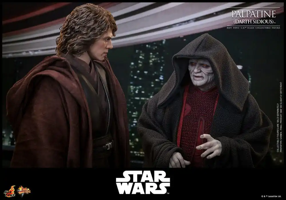 Star Wars: Episode III - Revenge of the Sith akcijska figura 1/6 Palpatine (Darth Sidious) 29 cm fotografija proizvoda