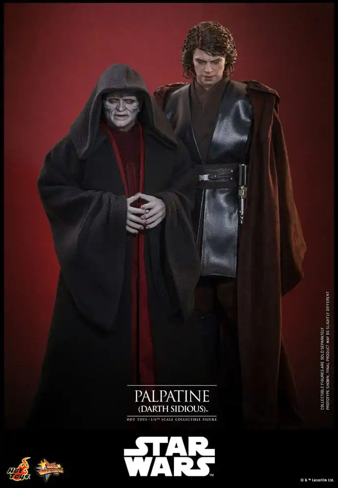 Star Wars: Episode III - Revenge of the Sith akcijska figura 1/6 Palpatine (Darth Sidious) 29 cm fotografija proizvoda