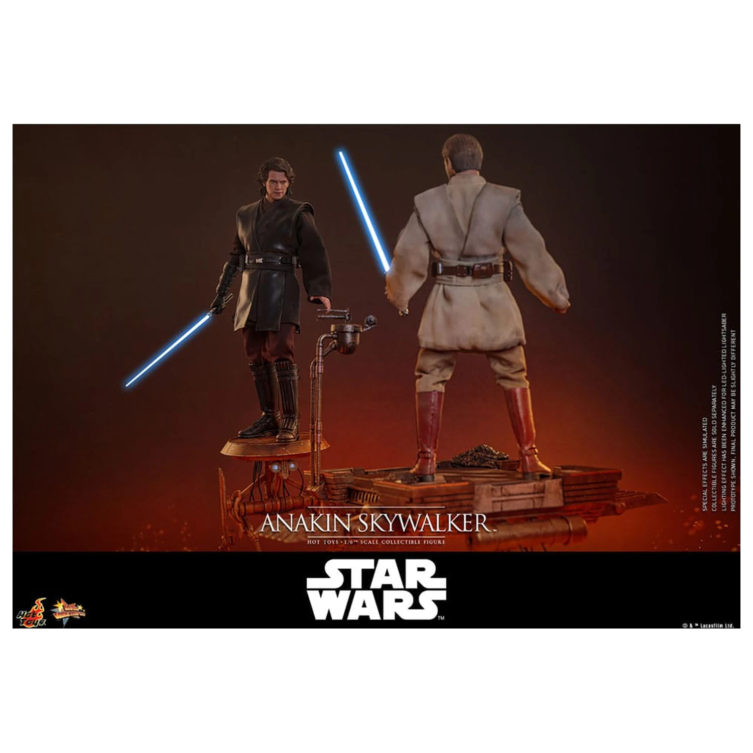 Star Wars: Episode III - Revenge of the Sith Movie Masterpiece akcijska figura 1/6 Anakin Skywalker 31 cm fotografija proizvoda