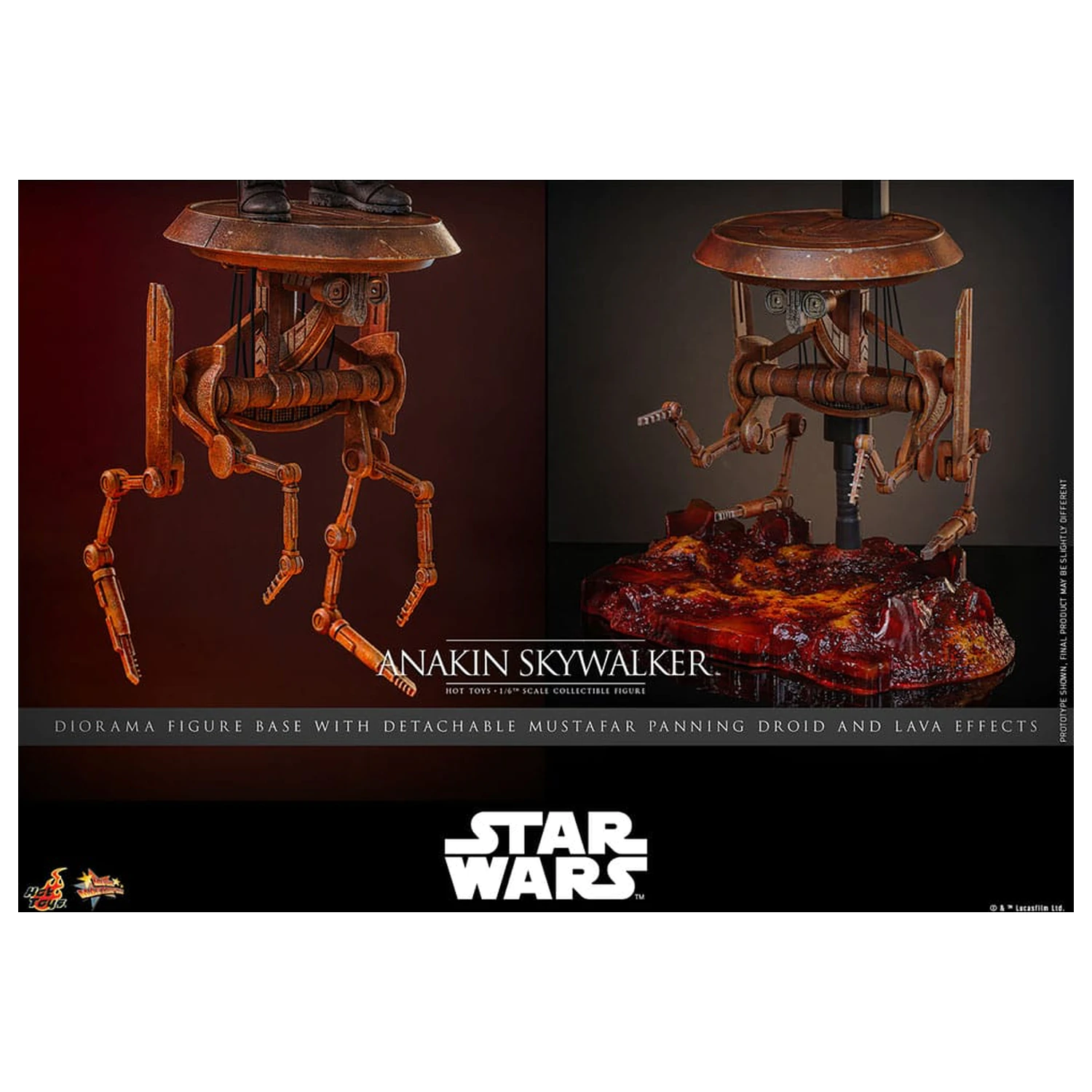Star Wars: Episode III - Revenge of the Sith Movie Masterpiece akcijska figura 1/6 Anakin Skywalker 31 cm fotografija proizvoda