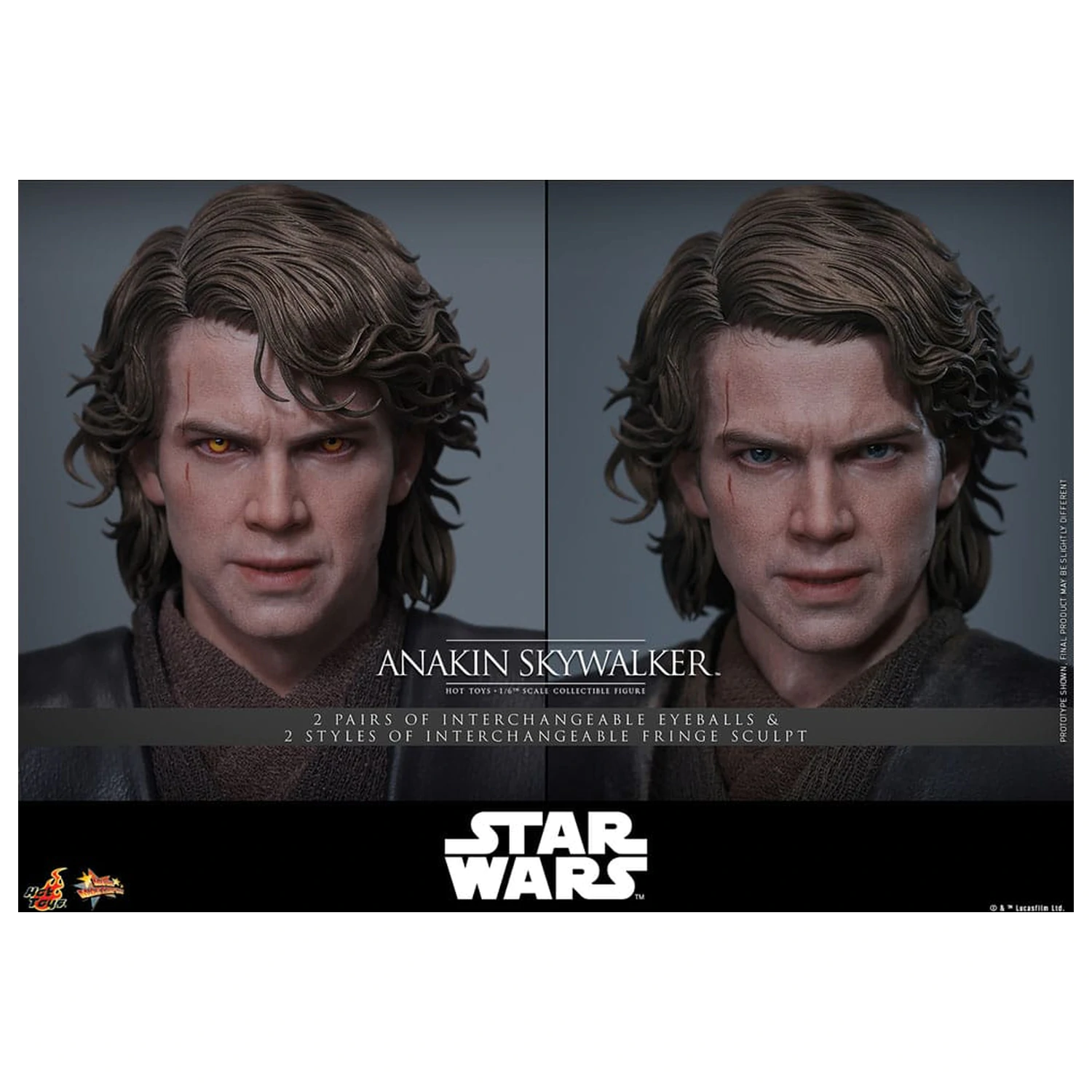 Star Wars: Episode III - Revenge of the Sith Movie Masterpiece akcijska figura 1/6 Anakin Skywalker 31 cm fotografija proizvoda