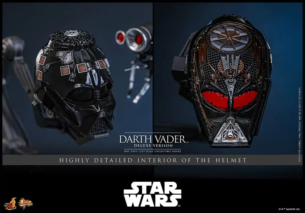Star Wars: Episode III - Revenge of the Sith Movie Masterpiece akcijska figura 1/6 Darth Vader (Deluxe verzija) 35 cm fotografija proizvoda