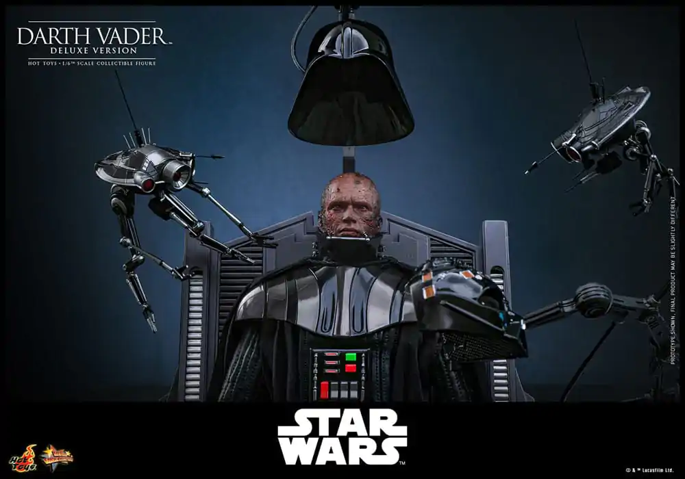 Star Wars: Episode III - Revenge of the Sith Movie Masterpiece akcijska figura 1/6 Darth Vader (Deluxe verzija) 35 cm fotografija proizvoda