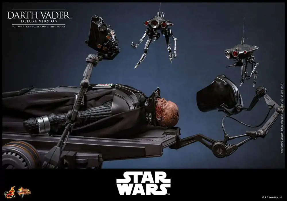 Star Wars: Episode III - Revenge of the Sith Movie Masterpiece akcijska figura 1/6 Darth Vader (Deluxe verzija) 35 cm fotografija proizvoda
