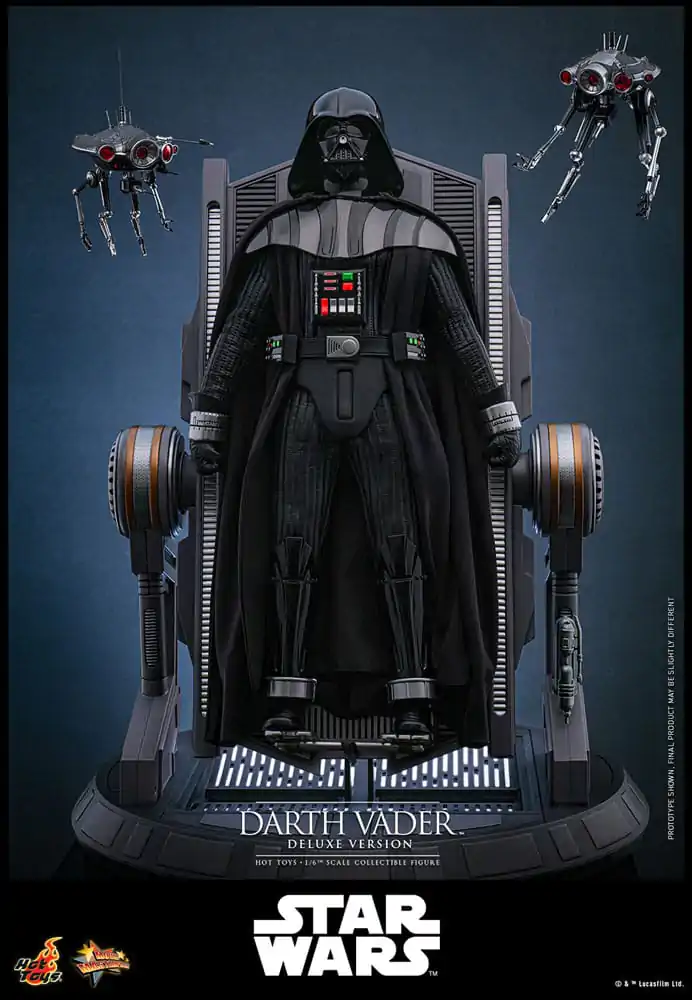 Star Wars: Episode III - Revenge of the Sith Movie Masterpiece akcijska figura 1/6 Darth Vader (Deluxe verzija) 35 cm fotografija proizvoda