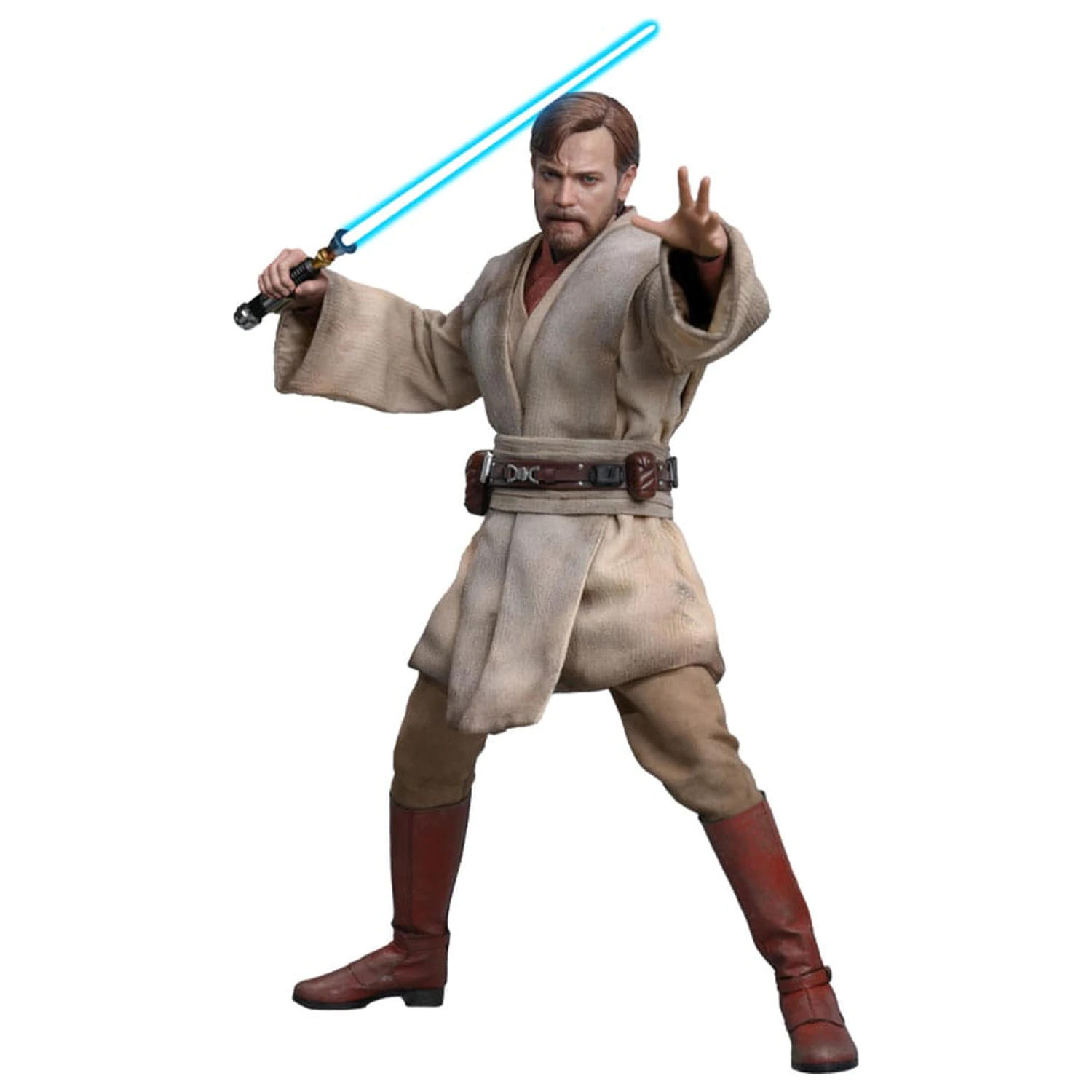 Star Wars: Episode III - Revenge of the Sith Movie Masterpiece akcijska figura 1/6 Obi-Wan Kenobi (Mustafar) 31 cm fotografija proizvoda