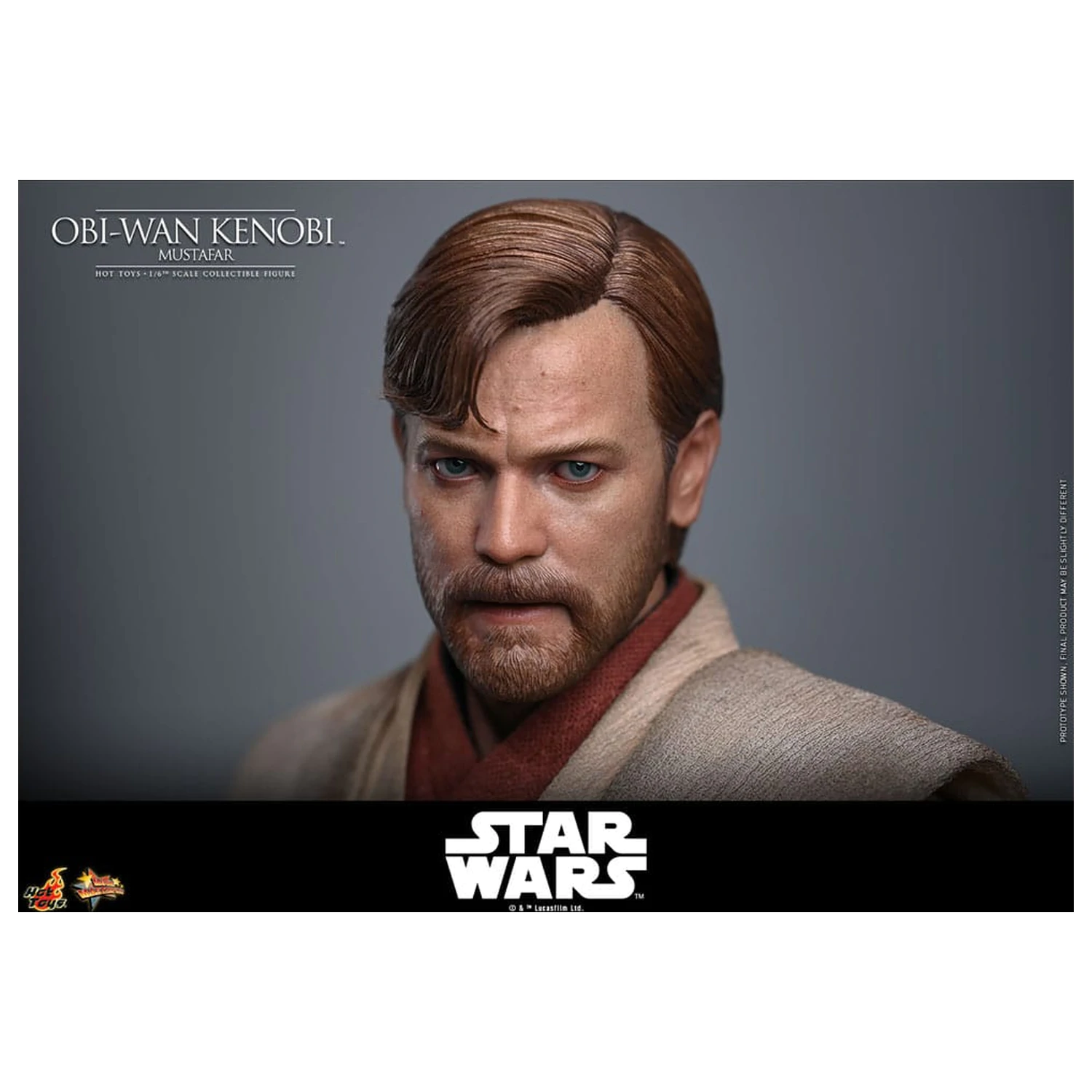 Star Wars: Episode III - Revenge of the Sith Movie Masterpiece akcijska figura 1/6 Obi-Wan Kenobi (Mustafar) 31 cm fotografija proizvoda