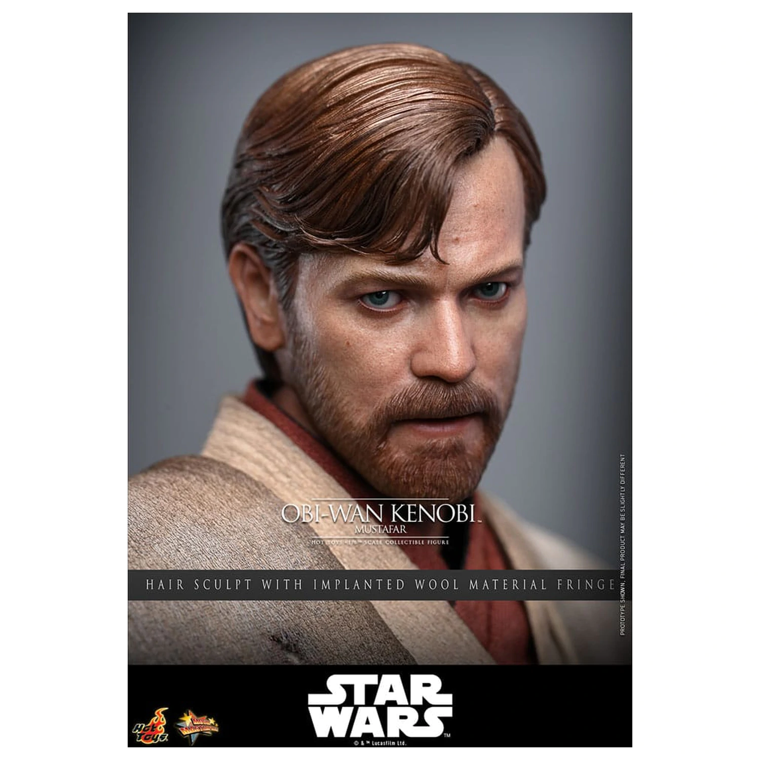 Star Wars: Episode III - Revenge of the Sith Movie Masterpiece akcijska figura 1/6 Obi-Wan Kenobi (Mustafar) 31 cm fotografija proizvoda