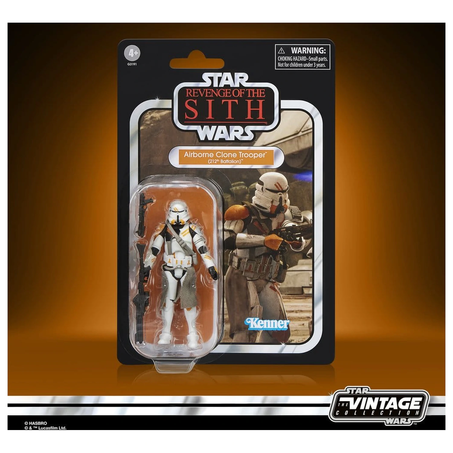 Star Wars Episode III Vintage Collection Set od 2 akcijske figure Obi-Wan Kenobi & Airborne Clone Trooper 10 cm fotografija proizvoda