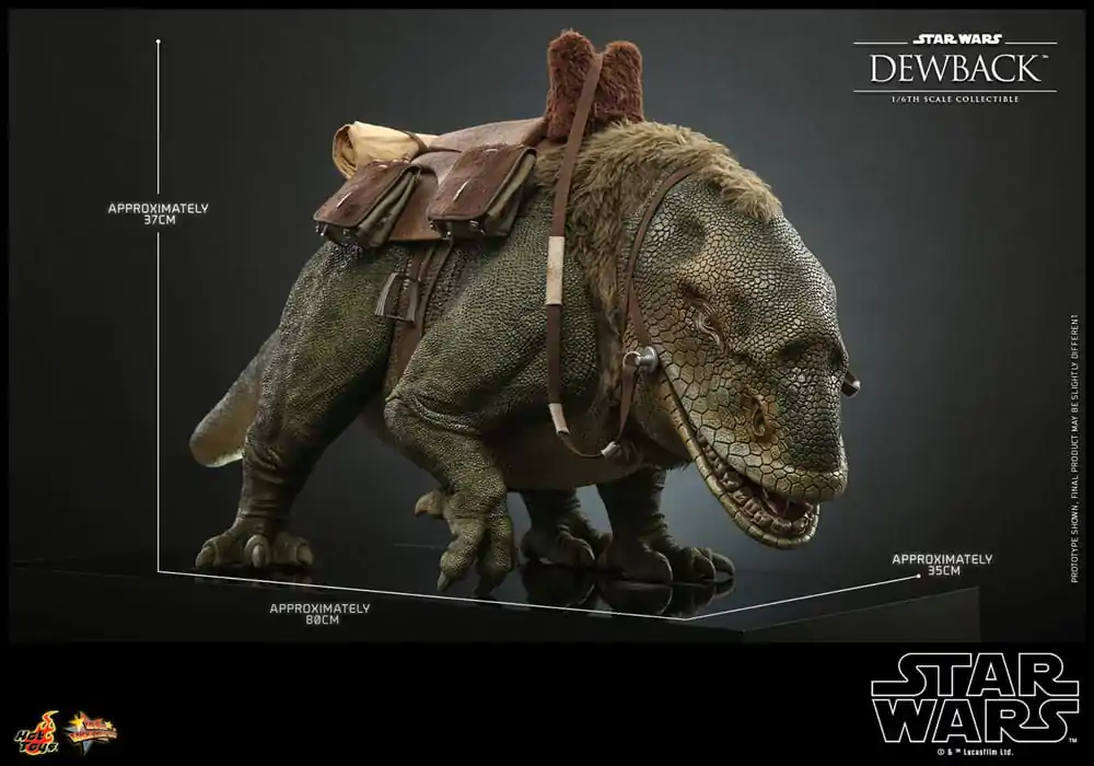 Star Wars: Episode IV Akcijska figura 1/6 Dewback 37 cm fotografija proizvoda