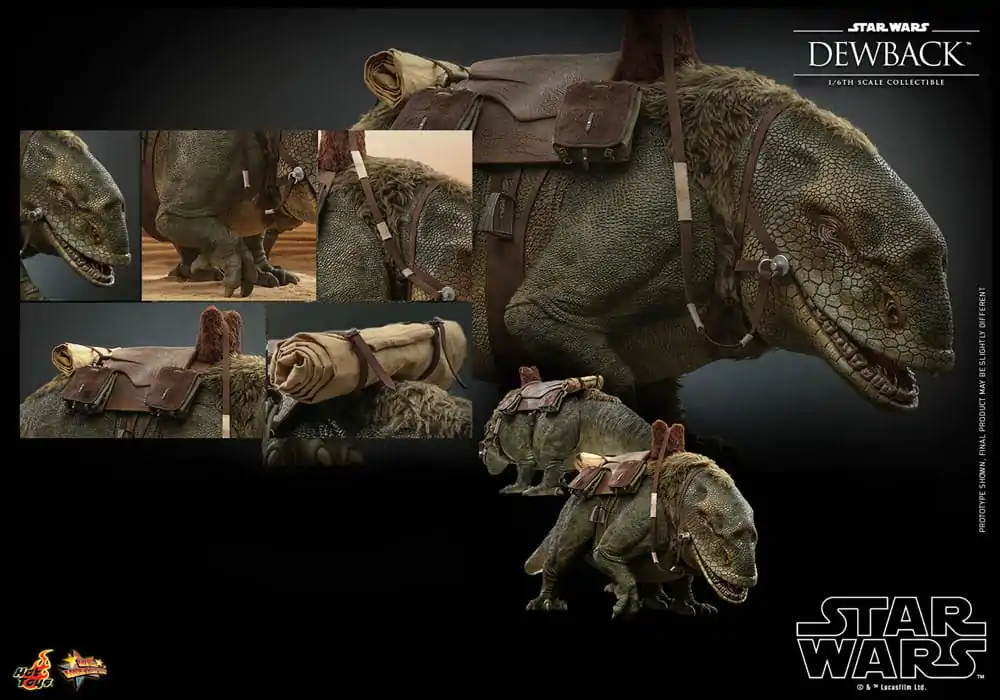Star Wars: Episode IV Akcijska figura 1/6 Dewback 37 cm fotografija proizvoda
