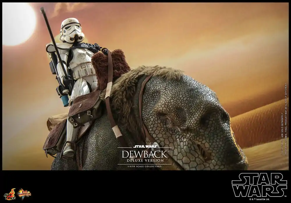 Star Wars: Episode IV Akcijska figura 1/6 Dewback Deluxe verzija 37 cm fotografija proizvoda
