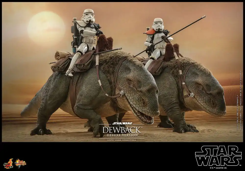 Star Wars: Episode IV Akcijska figura 1/6 Dewback Deluxe verzija 37 cm fotografija proizvoda
